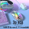 MAMBASNAKE x ATTACK SHARK X2PRO Gaming Mouse, Transparent Skeleton, Stylish,
