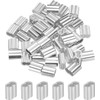 IMAGINE 50pcs 3/16" Aluminum Crimping Loop Sleeve, Cable Ferrule Wire