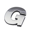 Mukojima Automobile Supplies Manufacturing MYS-036T 3D 3D Molded Emblem Sticker