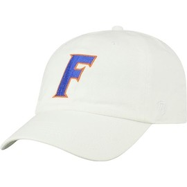 Pro Sport Brand Florida Adjustable College Hats (US, Alpha, One Size, Florida F White)