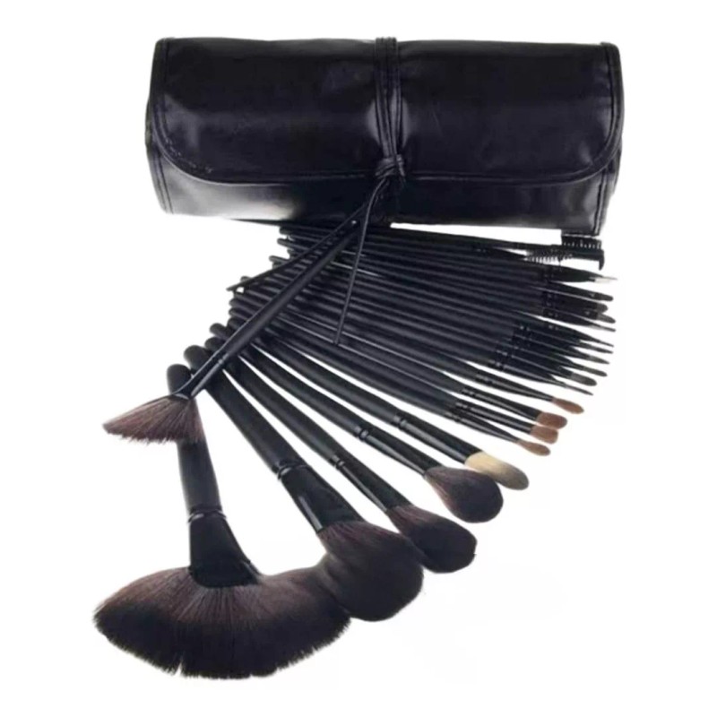 Mist Jewel Kit Set De 24 Brochas Para Maquillaje