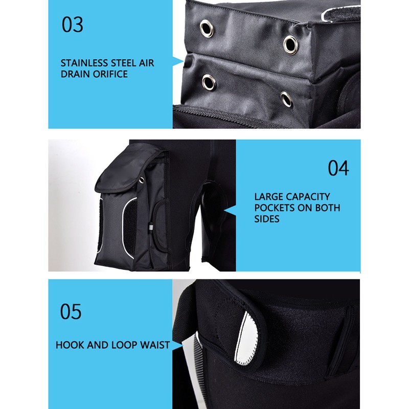 YONSUB Diving Tech Shorts with Pockets High Waist Keep Warm