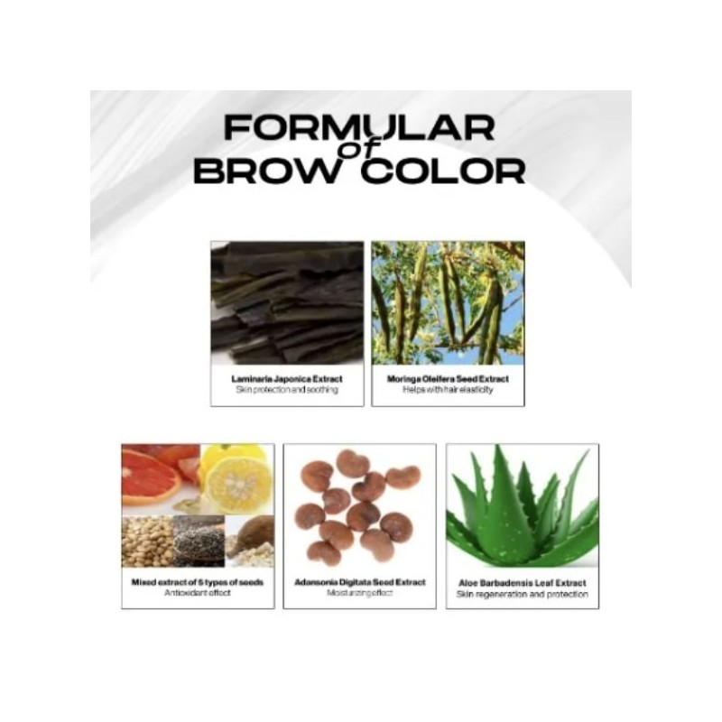 ENTROPY Makeup Brow Color Ash Brown 20g/3g*6ea