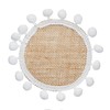KitchenCraft Natural Elements Jute Coasters, Set of 4, Woven Jute