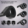 Off-Road Mounting Brackets LED Light Horizontal Bar Tube Clamp Fit