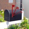 Merear Mailbox Flag Replacement Kit, Galvanized Steel Flag for Mailbox,
