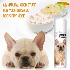 The Blissful Dog French Bulldog Fawn Unscented Nose Butter - Dog Nose Butter, 0.50 Ounce