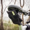 PACK2RIDE Blossom - Bolsa enrollable para bicicleta, resistente al agua,