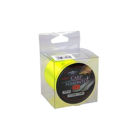 NIHONTO CARP Fluo Yellow Monofilament Very Smooth Fishing Line Carp Line Feeder Line Available from Diameter 0.23 to 0.40 mm (Diameter 0.25 mm / Load Capacity 7.3 kg)