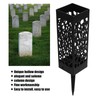 TYCIONG TYCIONGepciym5k13 Cemetery Grave Vases: Unique Hollow Design Easy Installation
