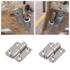 Angelkiss TY1K 0 4 Pcs Small Flag Stainless Steel Detachable