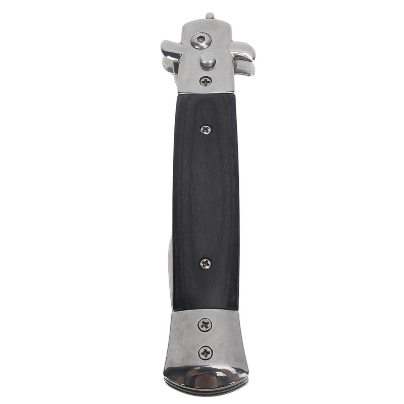 Folding Spring Fork Reusable Stainless Steel Automatic Foldable Spring Fork