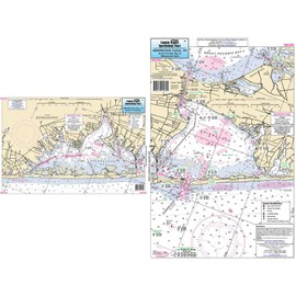 Captain Segull's Inshore Shinnecock Bay, NY Fishing Nautical Chart # SKC384