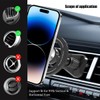 Sandfren Car Magnetic Phone Holder, 360° Adjustable HandsFree Vehicle Air