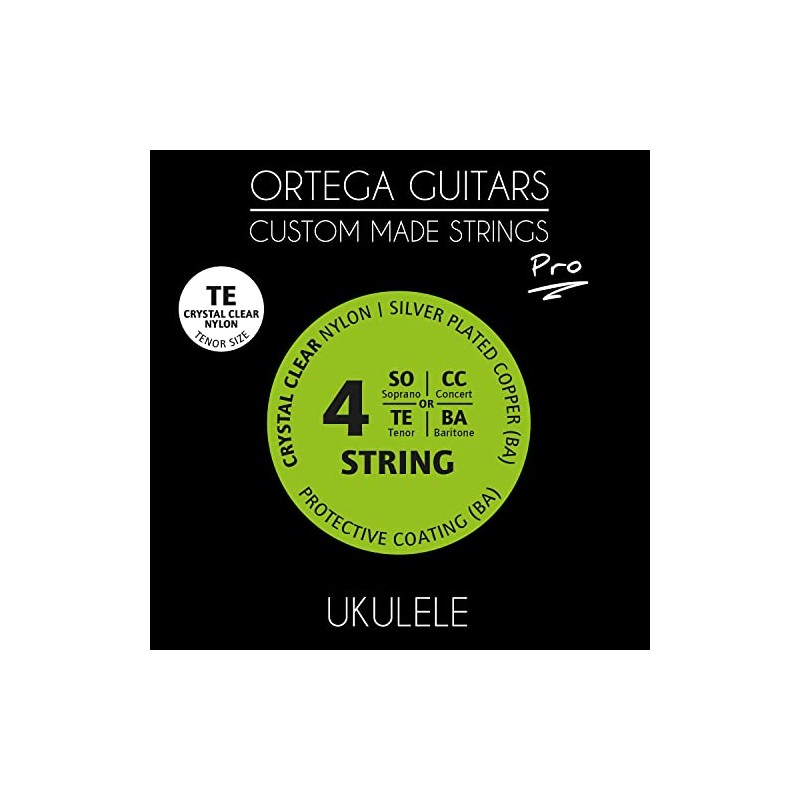 Ortega Guitars Custom Made Strings - Pro - Tenor Ukulele