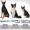 VIVAGLORY Short Dog Lead 24" Grey