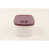 TUPPERWARE Quadro 350 ml Purple Rotary Scale for Cooking Times