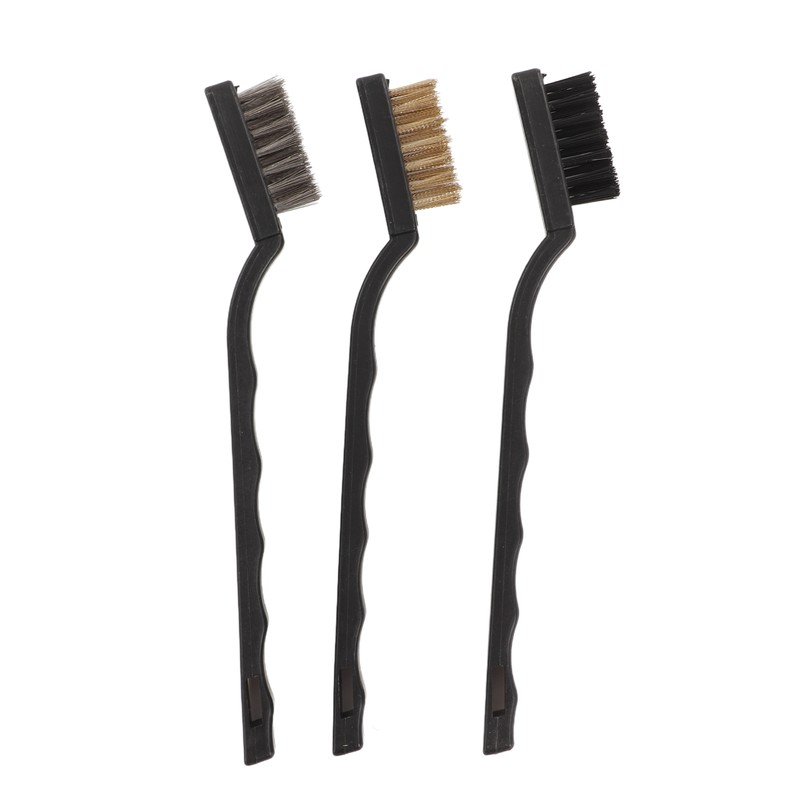 11PCS Car Cleaning Detailing Brush Set Interior Exterior Plastic for