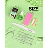 Nail Files and Buffers, MORGLES Nail Prep Kit with Emery