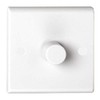 Deta S1414 Universal LED Dimmer Switch 1 Gang Multiway dimming - 250 Watt (White)