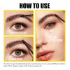 Gel Para Cejas Perfilador Instantáneo A Prueba De Sudor