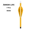 Arrow Life 6" Arrow Wraps 12 Pack Orange 1.125" Width