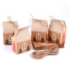 NQEUEPN 24pcs Mini Christmas Party Favor Boxes, Cute Christmas House