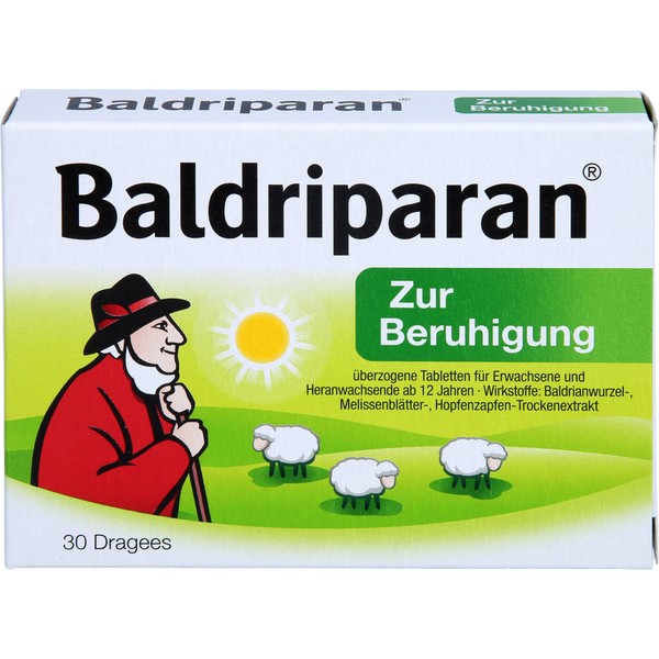 Nicht vorhanden Baldriparan Zur Beruhigung, 30 St UTA
