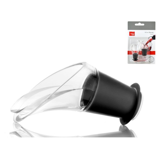 Vacu Vin Wine Server Crystal (Set of 2)