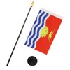 Kiribati Table Flag 4'' x 6'' - Kiribati Desk Flag