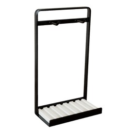 COLLEND GS-BK Eyeglass Stand with Dry Tray, Black