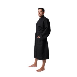 BAGNO MILANO Mens Robes, Waffle Robes For Men, Turkish Cotton Mens Bathrobes