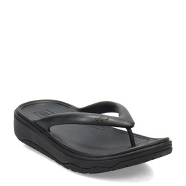 Fitflop Women's Flip Flop Sandal, Black, 5