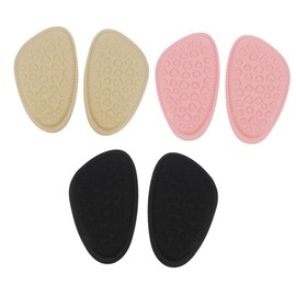 Ipetboom 1set Breathable Forefoot Mats for Women Skid Resistance Cushion Pads Comfortable High Heel Half Sole Foot Care Slip Design for Relief and Support 6pairs