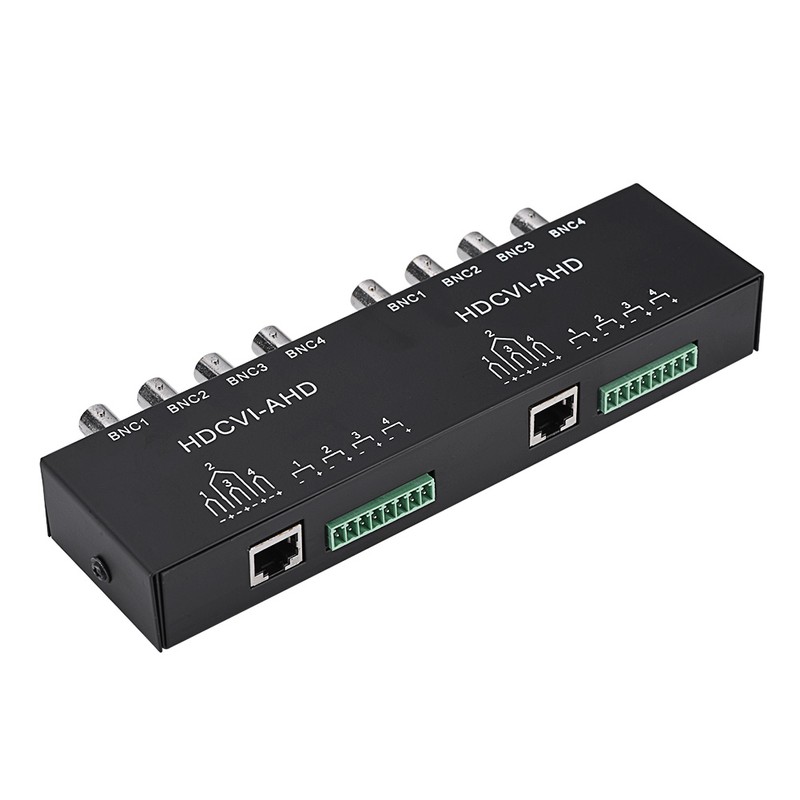 BNC to RJ45 CAT5/6 UTP Passive Transceiver Video Balun for