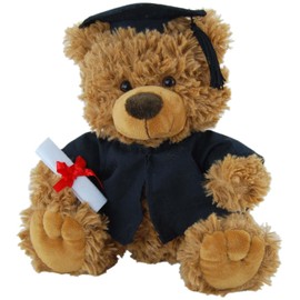 Elka Australia Bear Tilly Graduation Plush Toy, 24 cm