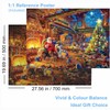 AveJoys Puzzle 1000 Teile Erwachsene Weihnachtsmann 70 x 50 cm