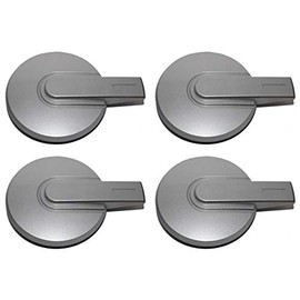 BB Auto Set of 4 New 16 inch Wheel Hub Center Caps Silver Hubcaps Covers Replacement for 2006-2010 Hummer H3 H-3