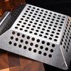 AIMALL 8 Inch Small BBQ Grill Basket, Stainless Steel Barbecue