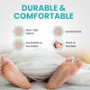 10 Pack Fabric Hammer Toe Corrector, Reusable Broken Toe Protectors