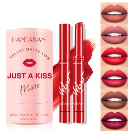 Select 8 Cajas Regalo Brillo Labial Duradero Terciopelo