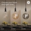 GE Vintage Style LED Light Bulb, 40 Watt, Amber Finish,