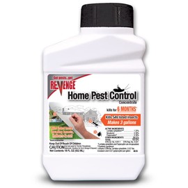 Revenge Home Pest Control, 18 oz Concentrate, Long Lasting Protection Kills 500+ Listed Insects, for Indoors and Outdoors