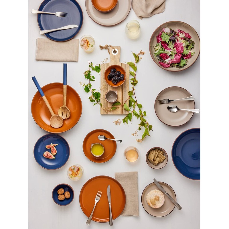 Maxwell & Williams KL0200 Sienna Ceramic Bowl, Blue, 1000 ml