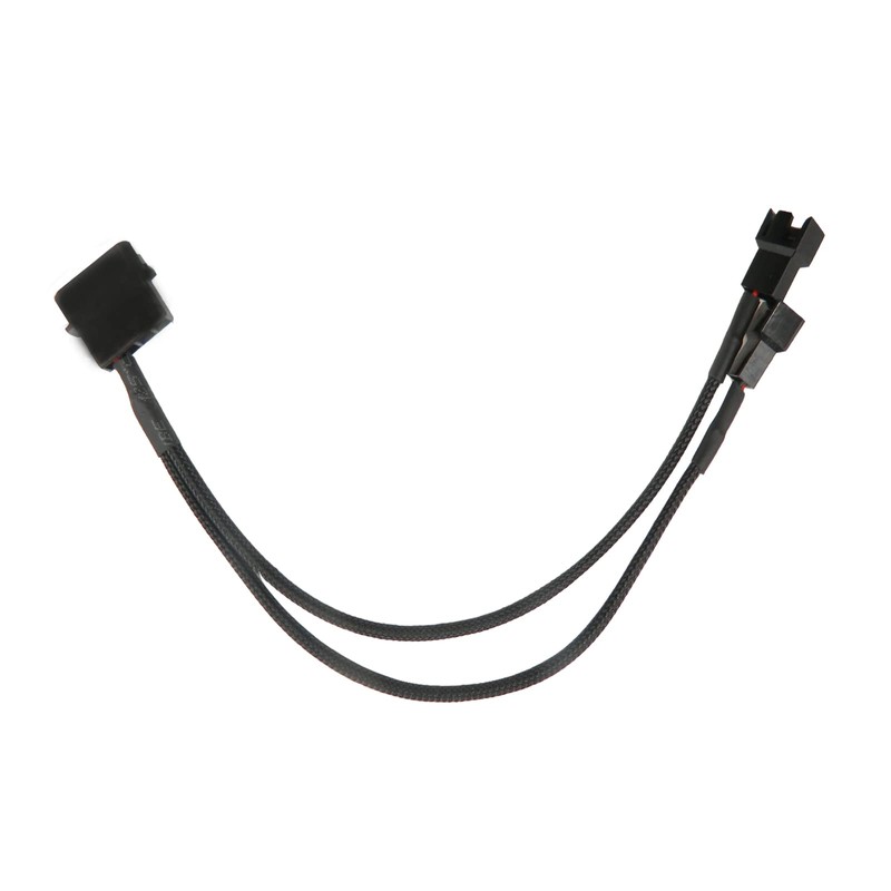 FBHDZVV 2Pcs 4 Pin PWM Fan Splitter Adapter Cable, 4pin