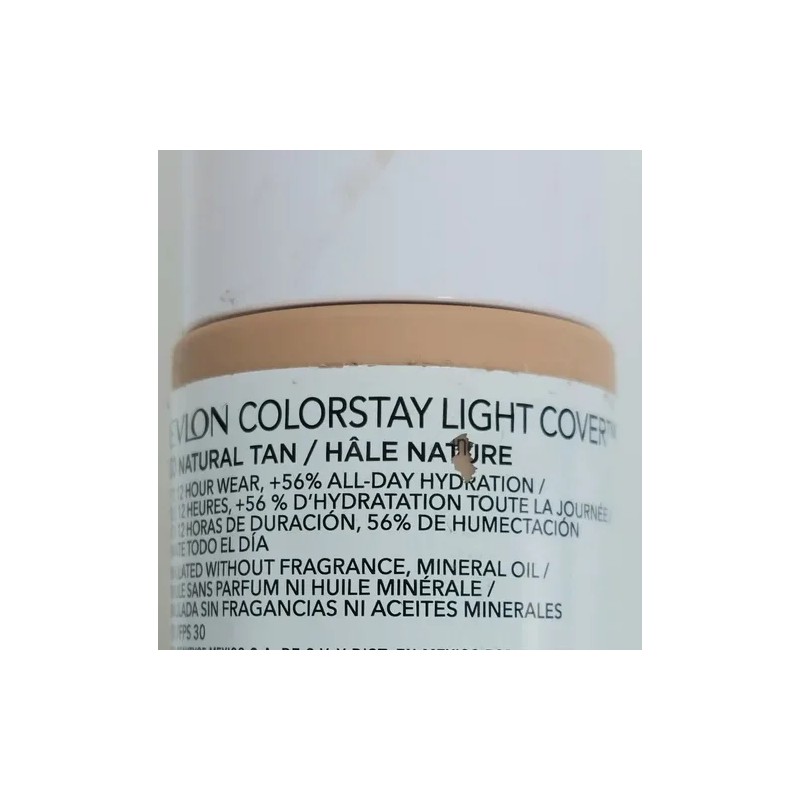 Maquillaje Revlon Colorstay Light Cover 330 Natural Tan