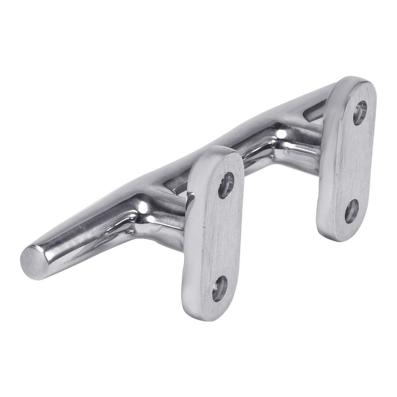 White Water 6032S 316 Stainless Steel 8" Herreshoff Cleat, 4-Hole