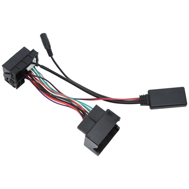 Bluetooth 5.0 AUX IN Audio Cable Adapter with Microphone Replacement