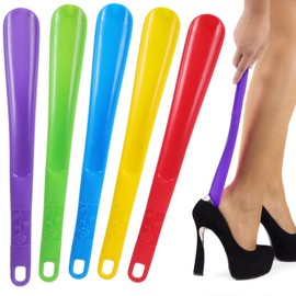 Gatuida 5pcs Plastic Shoe Lifters for Home Easy to Use Shoe Extractor Tool for Elderly Disabled