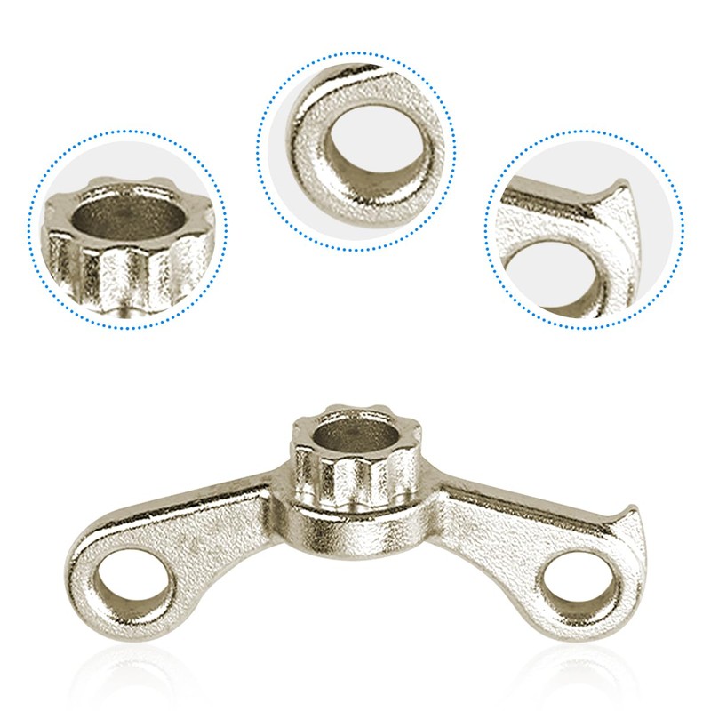 GLADFRESIT Bike Crank Removal Tool,Essential Repair Safety Hook Bottom for